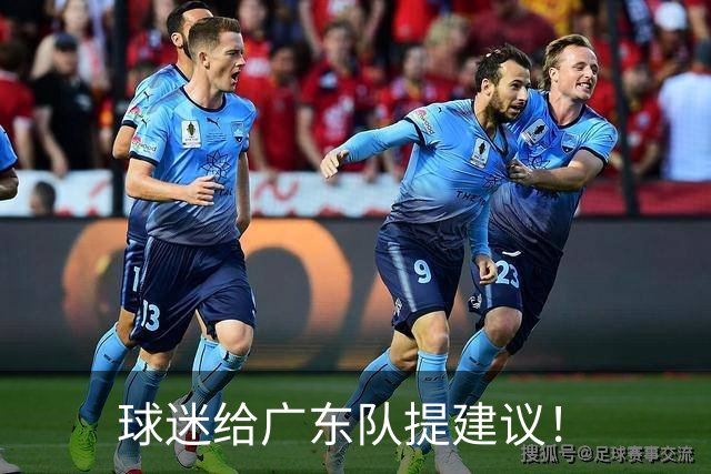球迷给广东队提建议！