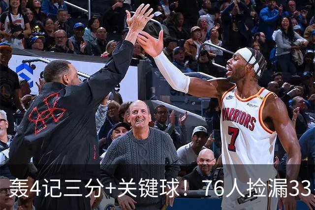 轰4记三分+关键球！76人捡漏33岁两冠射手：仅390万当詹皇冲冠绝配