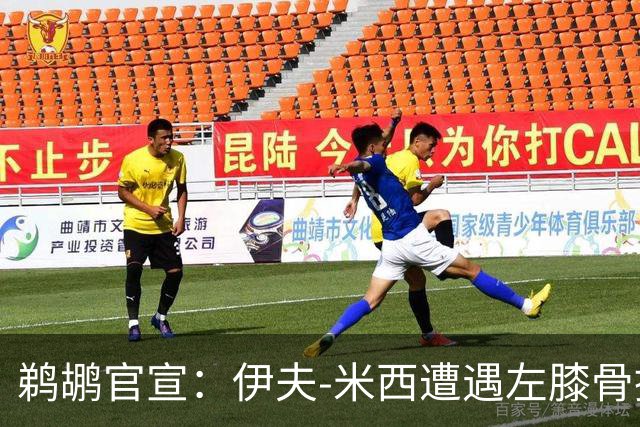 鹈鹕官宣：伊夫-米西遭遇左膝骨挫伤 归期未定